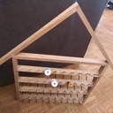 Porte-bobines en bois