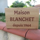 Enseigne magasin "bois dans bois"