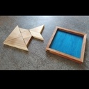 Triptyque de tangrames