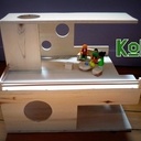 Maison de poupée en palette