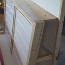 Chariot pour chutes de bois