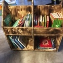 Chariot à livres pour enfant