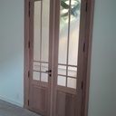 Double porte en meranti