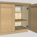 Petit meuble lave main