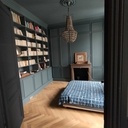 La chambre bleu