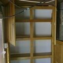 Placard en chene,orme et noyer