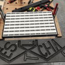 Logo incrusté via Shaper Origin