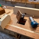 Table pour affleureuse Makita