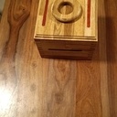 Boîte en Chêne avec inser bois exotiques