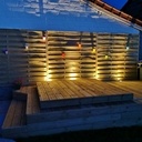 Terrasse pour SPA gonflable, avec couvercle motorisé.