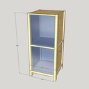 Meuble pour toillette