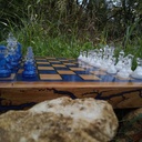 J'eu d'echecs en chene et epoxy