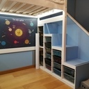 Lit mezzanine bureau pour enfant