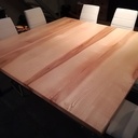Table carré en Frêne