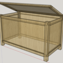 Un coffre centenaire ...