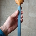 Cuillères à salade en cerisier