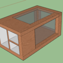 Table basse aquarium