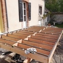 Double terrasse en Douglas.