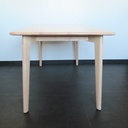 Table de cuisine en frêne..