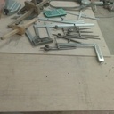 épure et matériel de traçage