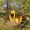 Ma version de la cabane biscornue