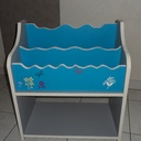 Petite commode range livre