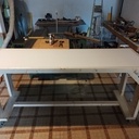 Plan de travail sur roulettes
