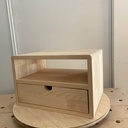 Table de chevet suspendue