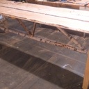 Tables et bancs meleze bouleau