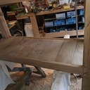 Etabli ancien refait de A à Z pour devenir meuble double vasques