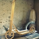 Trottinette en bois