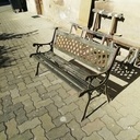 Sauvetage d'un banc extérieur