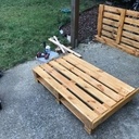 Canapé en bois de palettes