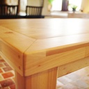 Table en orme et hêtre