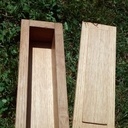 Boite assemblée à queue droite