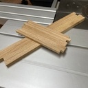 Pièces corroyées pour la réalisation de la structure