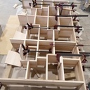 Après l'intérieur fait, on ajoute les joues