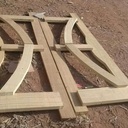 Double battant rustique