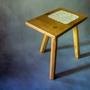 Carved milking stool (2023)