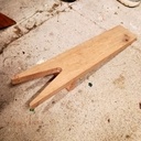 Tire-botte, à partir d’une lame de parquet