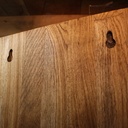 Étagère d'angle et fraise à queues d'aronde