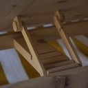 Table de Lit en Sapin - Design