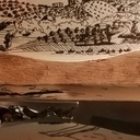 Couteau n°6, l'intrus, et son ombre en bois