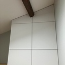 Bureau flottant et son armoire pour une chambre d'enfant