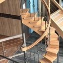 Escalier débillardé