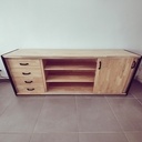 Buffet hévéa multifermetures