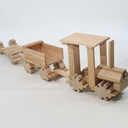 Petit train en bois de hêtre