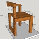Chaise steltman modifiée