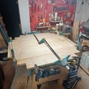 Table Ronde en Chataignier