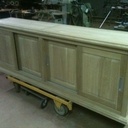 Enfilade 4 portes coulissantes